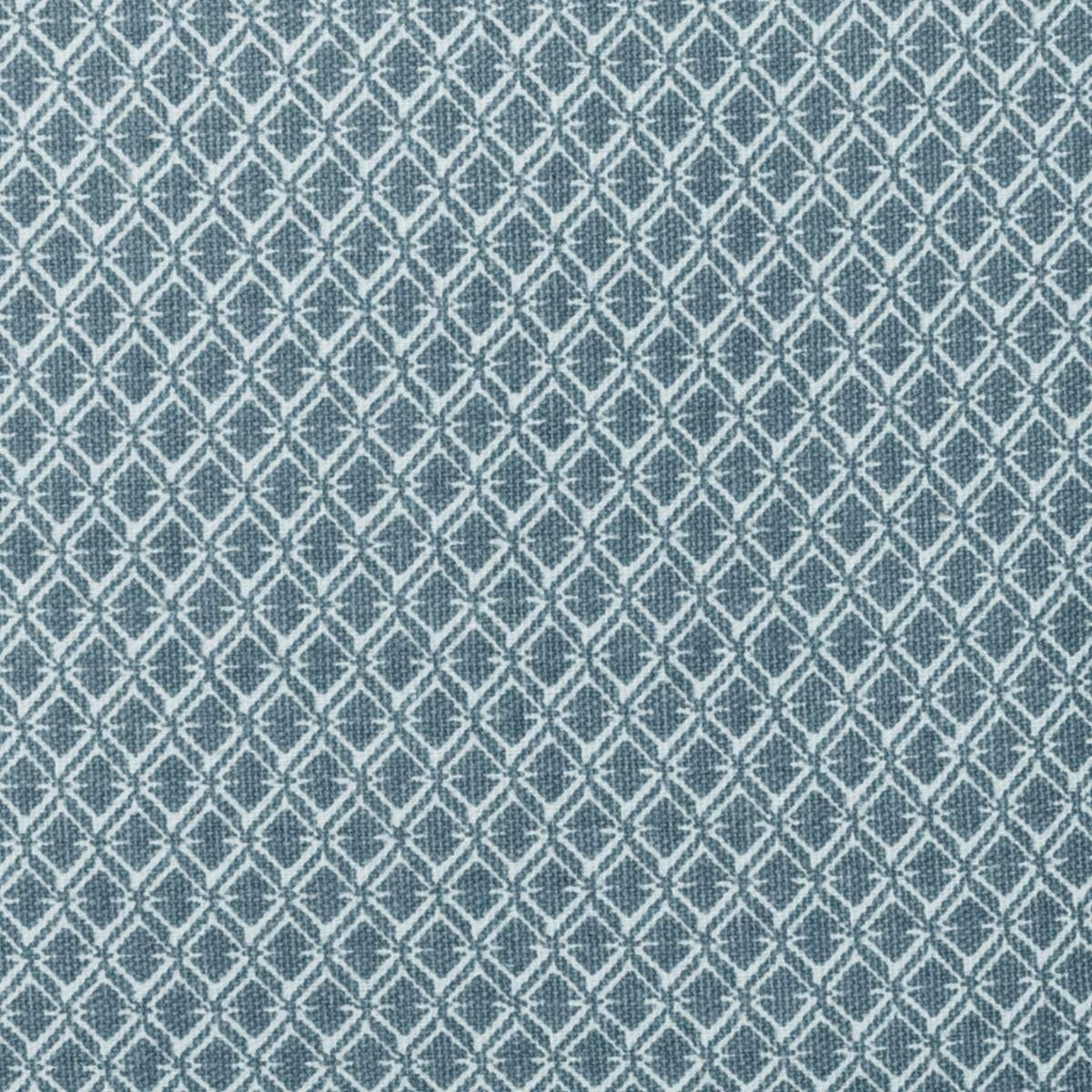 Coussin Atmosphera Otto Bleu Coton – 38×38 cm - HousseCosy
