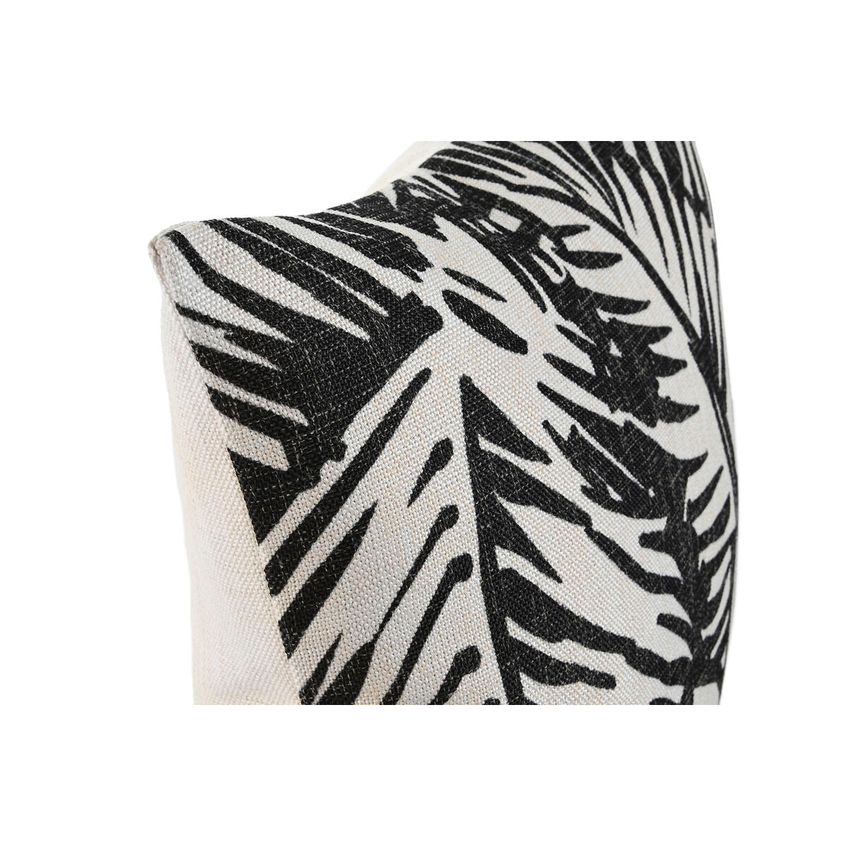 Coussin Home ESPRIT imprimé noir & blanc – 45×45 cm - HousseCosy