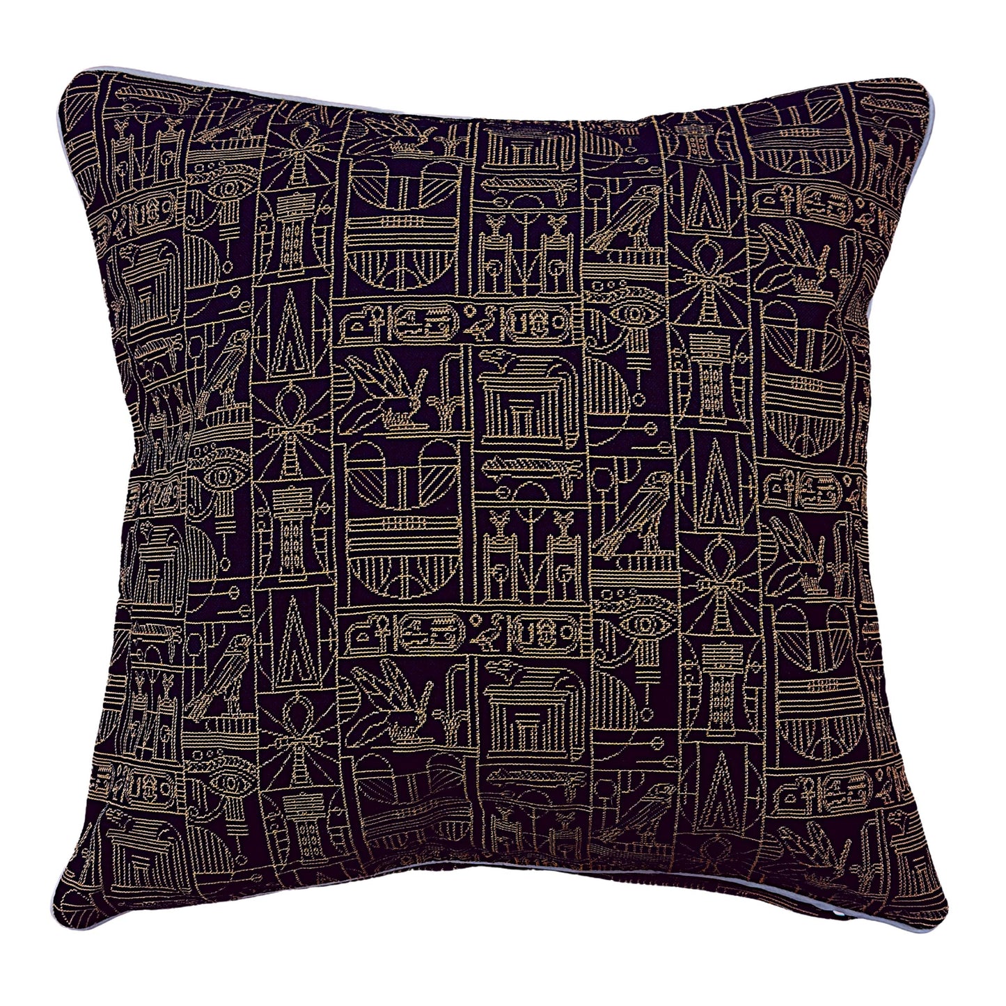 Housse de coussin – The British Museum Égyptien – 45×45 cm - HousseCosy