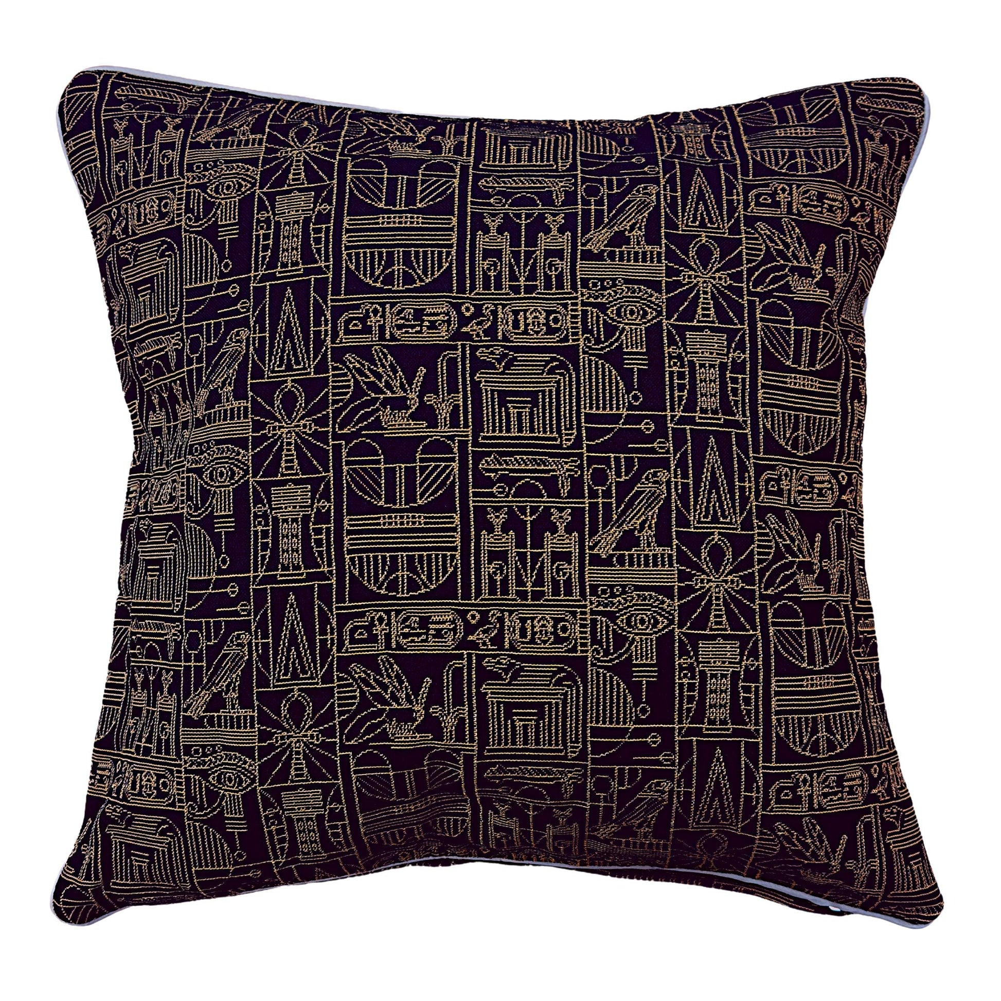 Housse de coussin – The British Museum Égyptien – 45×45 cm - HousseCosy