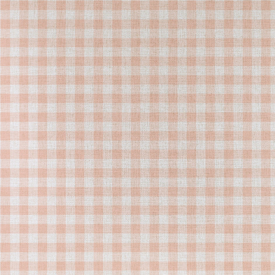 Housse de coussin à passepoil – Ginglam Peach – 45×45 cm - HousseCosy